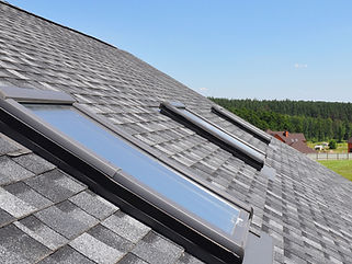 Roof With Skylights