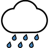 お天気 雨のフリーアイコン.png