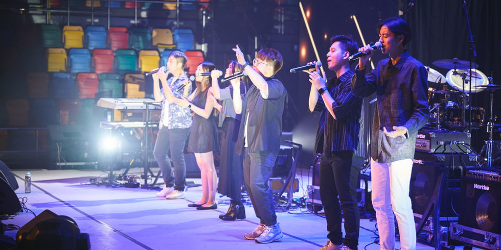 Professional Acappella performance 現場無伴奏合唱演出 專業演出 Acappella 表演  仲夏之躍 青年樂隊馬拉松 Focus