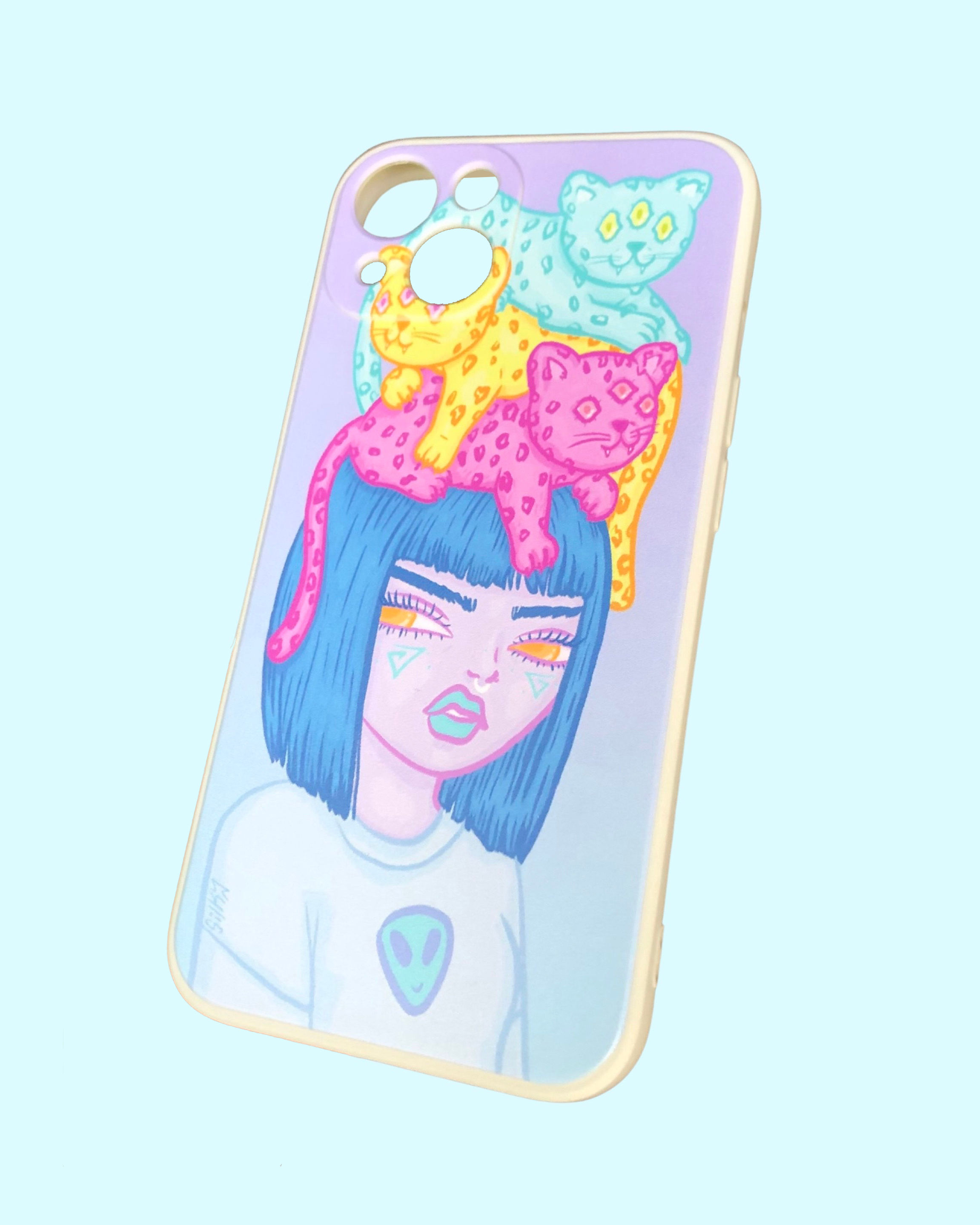 Mini Leopards - iPhone case