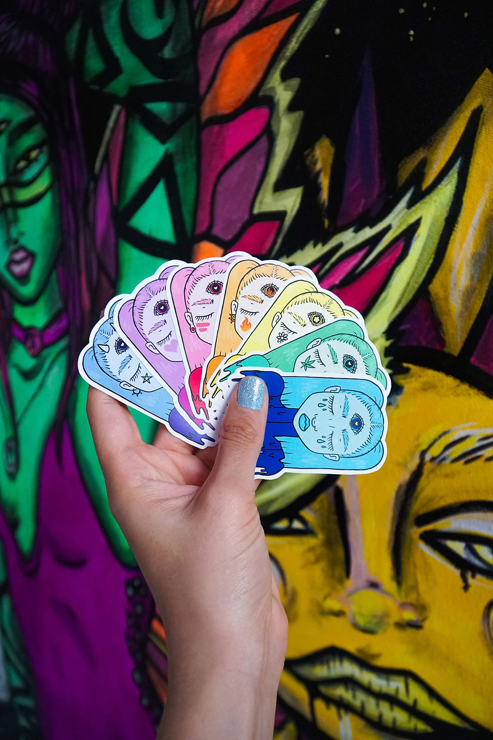 Thumbnail: Rainbow SILKY - Sticker Pack