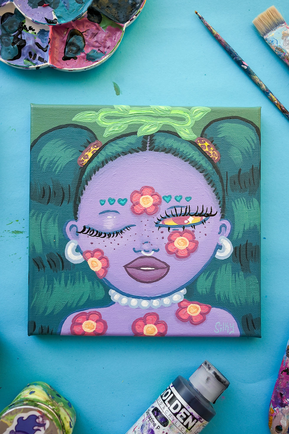 Thumbnail: Floral Girl