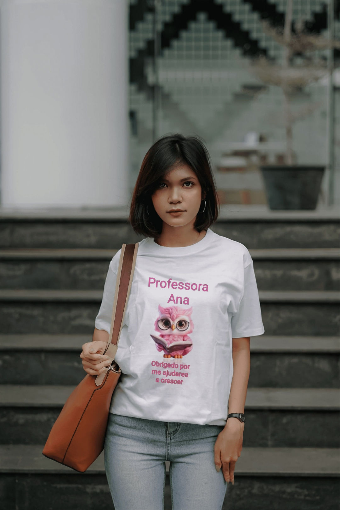 T-Shirt  Branca Professora