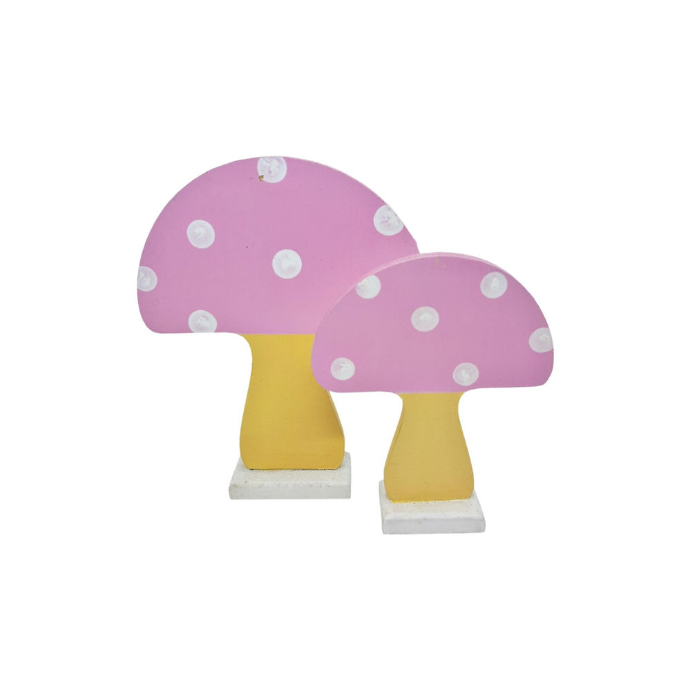 Miniatura: COGUMELO MDF VERMELHO OU ROSA