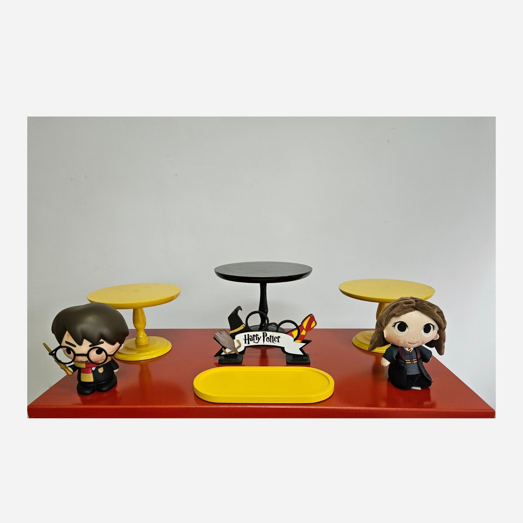 LOCAÇÃO DE DECORAÇÃO KIT PEGUE E MONTE HARRY POTTER