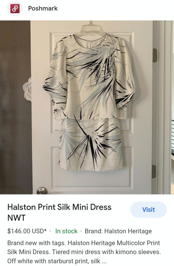 Thumbnail: HALSTON DESIGNER WEAR 