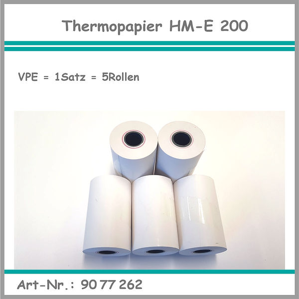 Thermopapier für Drucker HM-E200