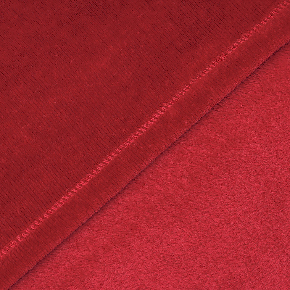 Thumbnail: Fleece Blanket (Red) 50 x 60 in