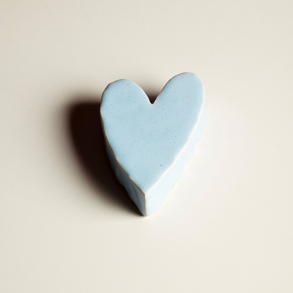 Ceramic Heart Sky Blue