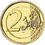 Miniature : Luxembourg 2008 Berg -Pièce de 2€ dorée à l'or fin 24 carats (325241)
