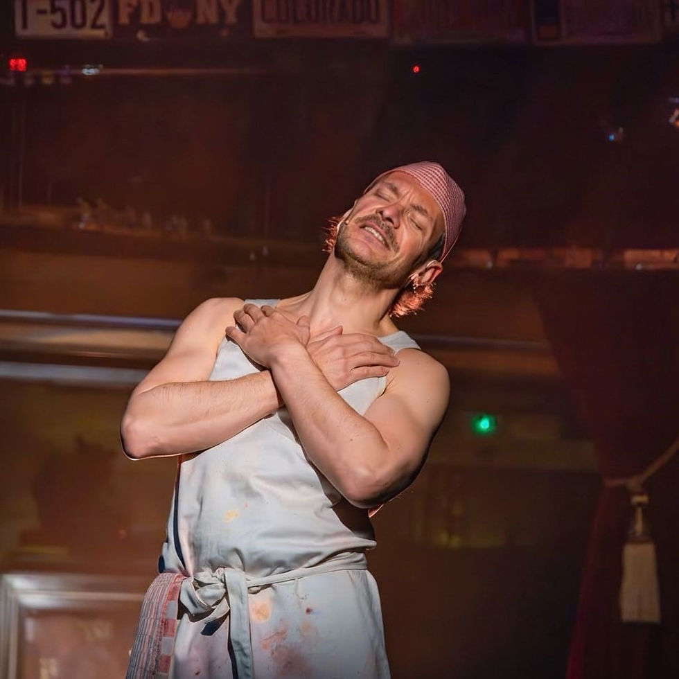 Dans les entrailles de la boucherie, le théâtre prend chair