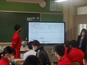 授業研究会が始まりました。