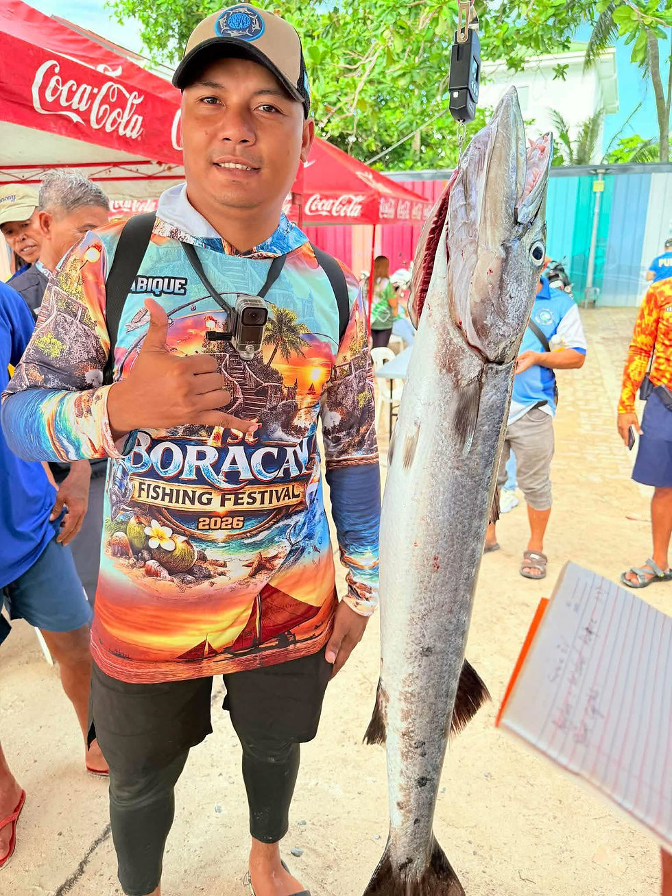 Boracay Fishing Festival Hooks 310 Anglers in Successful Debut