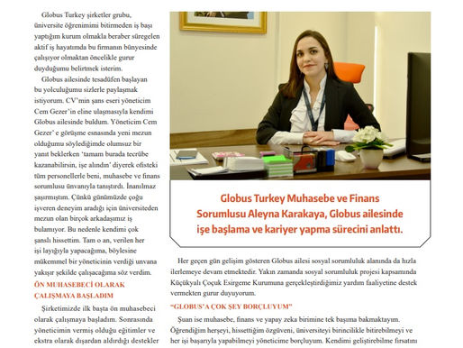 GLOBUS TURKEY GENÇLERE KARİYER FIRSATI SUNUYOR