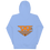 Thumbnail: Adult Hoodie Orange Dragon Season 0 wave 0 #1