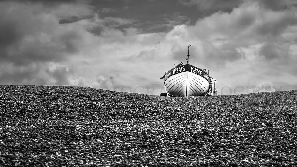 Solitude by John Cox -3rd Place Mono Print