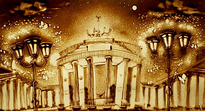 Sand Malerei Show Berlin