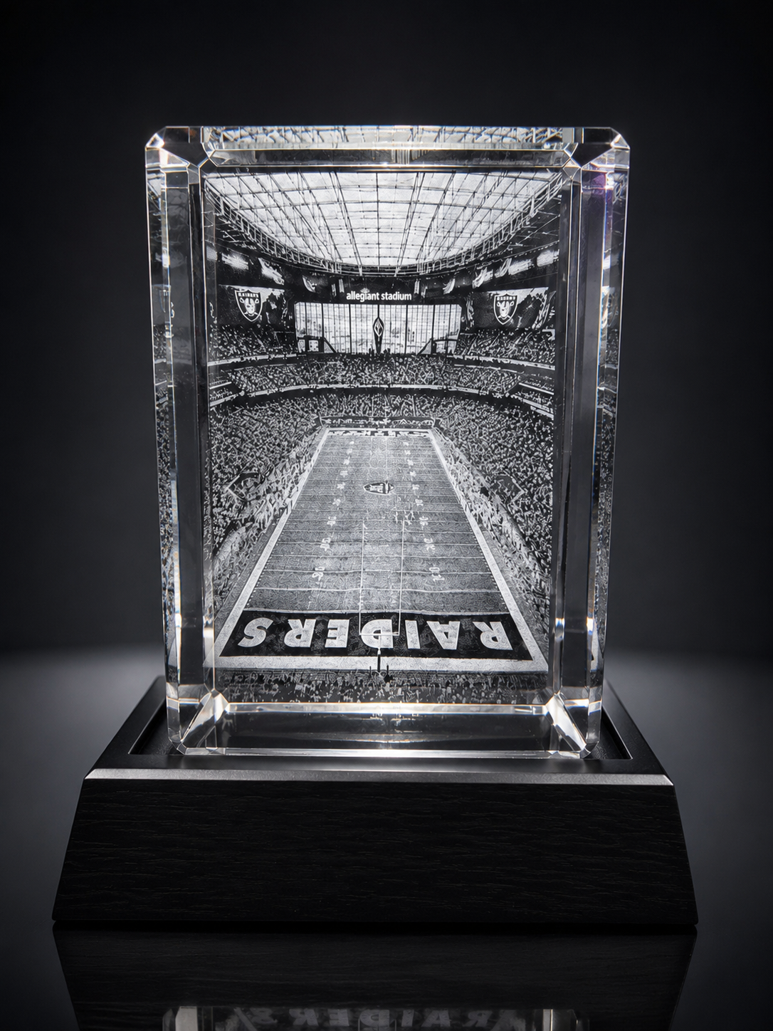 Las Vegas Raiders Stadium 3D crystal product image