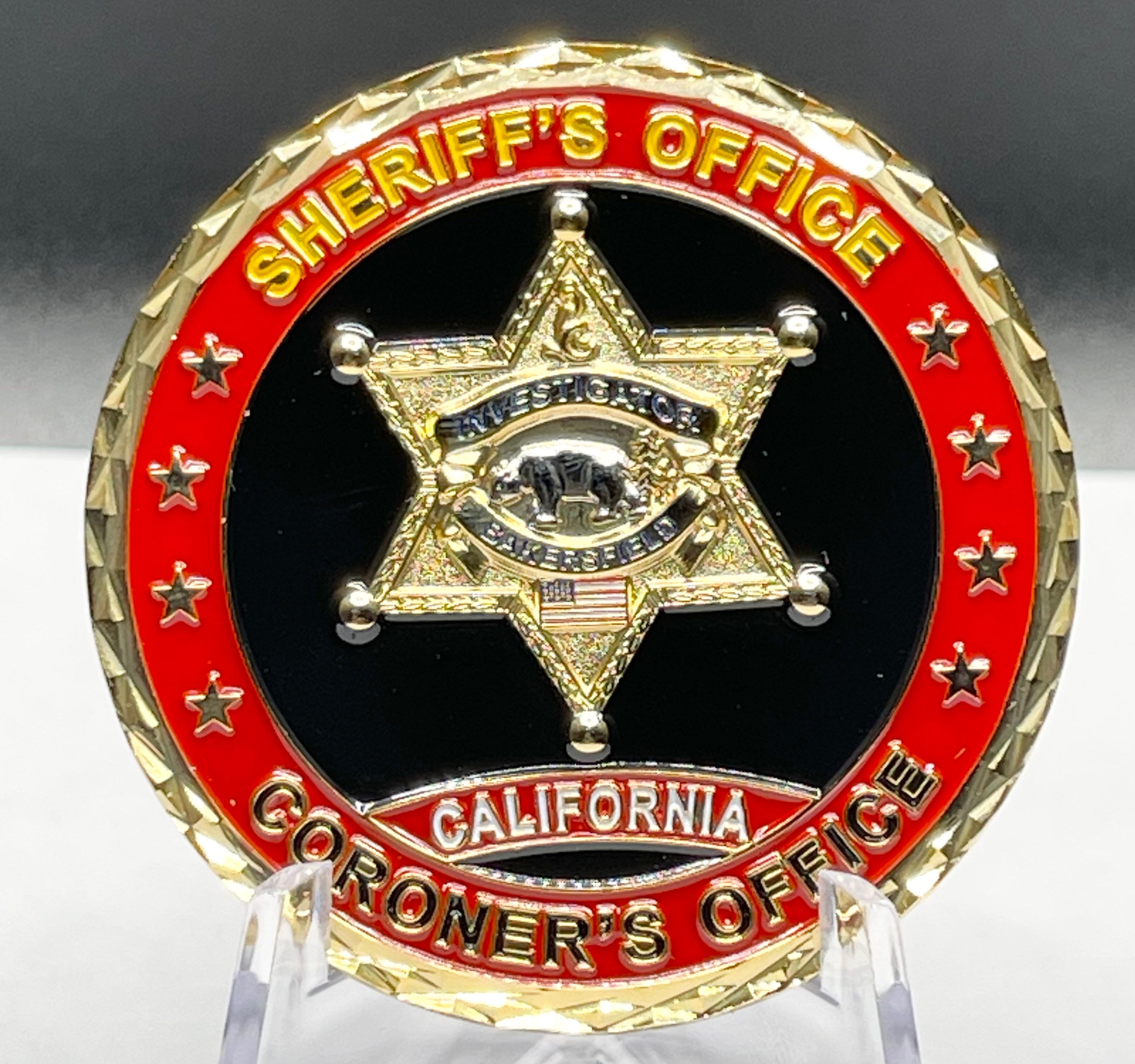 SHERIFF’S OFFICE CORONER COIN 