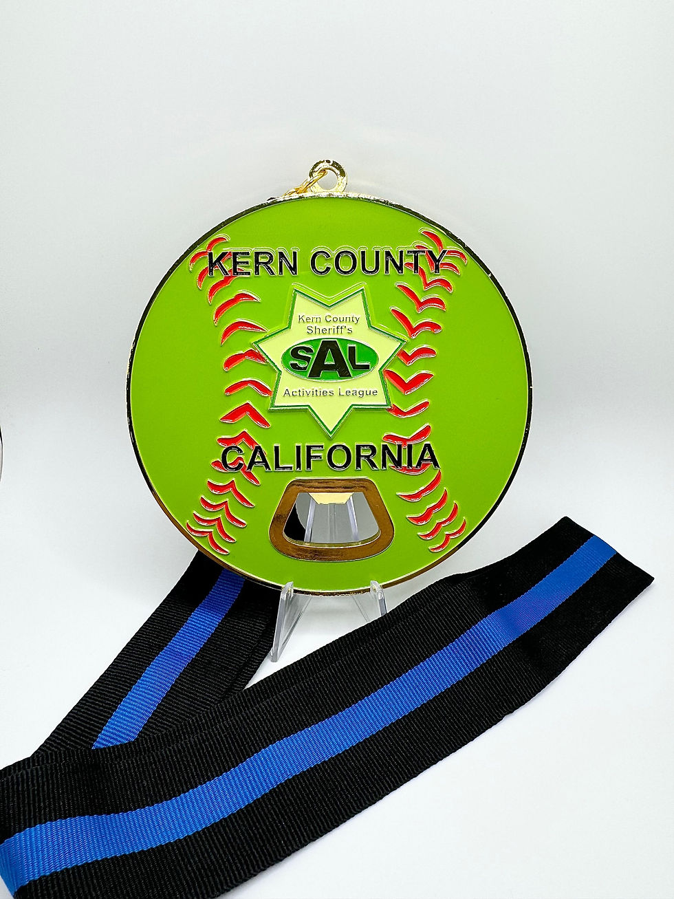 Thumbnail: SHERIFF’S SOFTBALL TOURNAMENT CHAMPIONSHIP MEDAL (not for sale) CUSTOM ORDER 