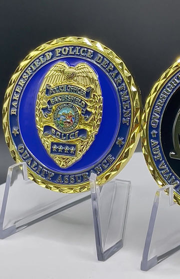 Thumbnail: BAKERSFIELD POLICE QUALITY ASSURANCE COIN (not for sale)