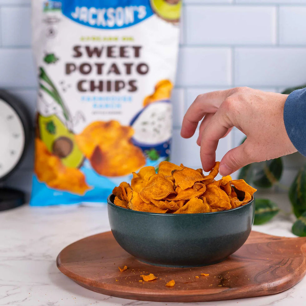Thumbnail: JACKSON SWEET POTATO CHIPS FARMHOUSE RANCH (142g)