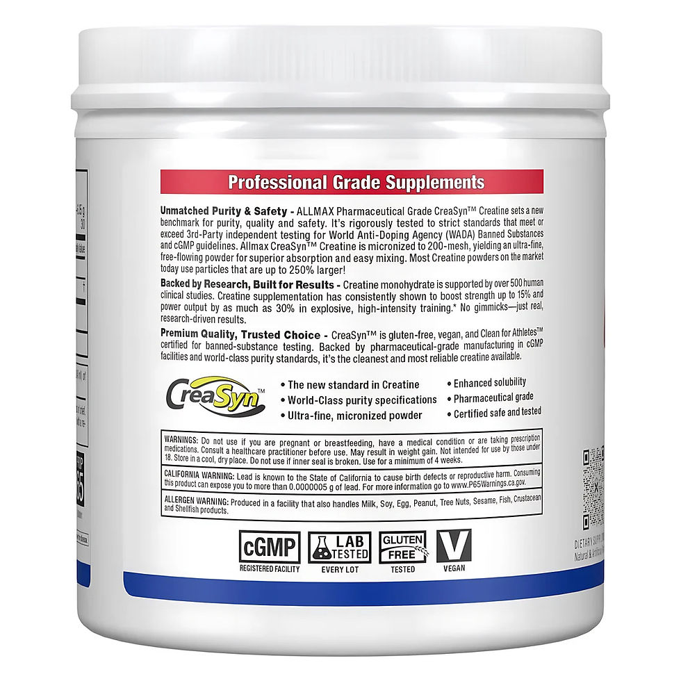 Thumbnail: ALLMAX FLAVOURED CREATINE MONOHYDRATE (30 serv)
