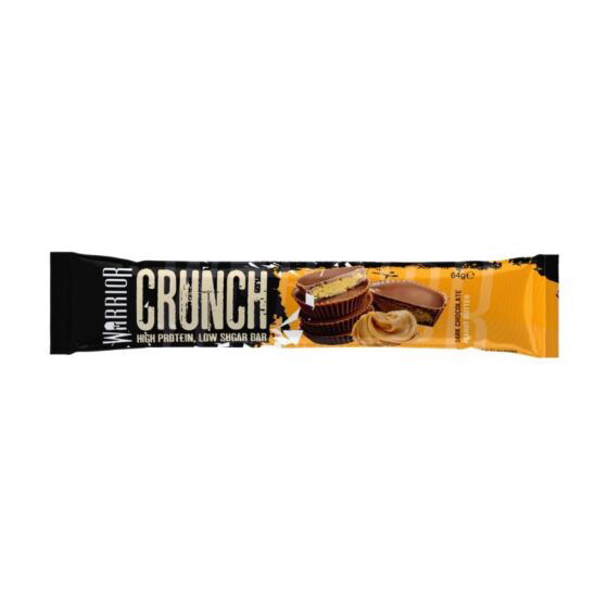 Thumbnail: WARRIOR CRUNCH HIGH PROTEIN, LOW SUGAR BAR(64g)