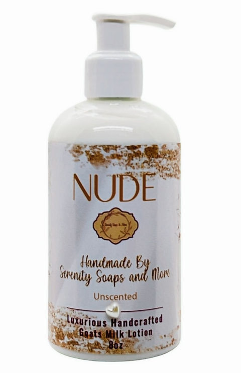 Nude Unscented Goats Milk Lotion | Serenitysoapsandmore