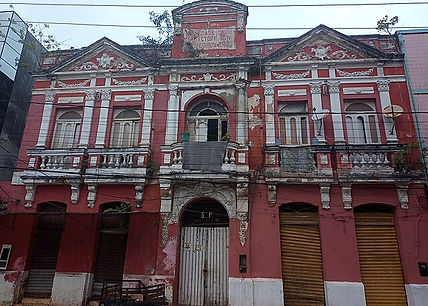 Fachada do Casarão da Sociedade União Protetora dos Artistas e Operários de Ilhéus