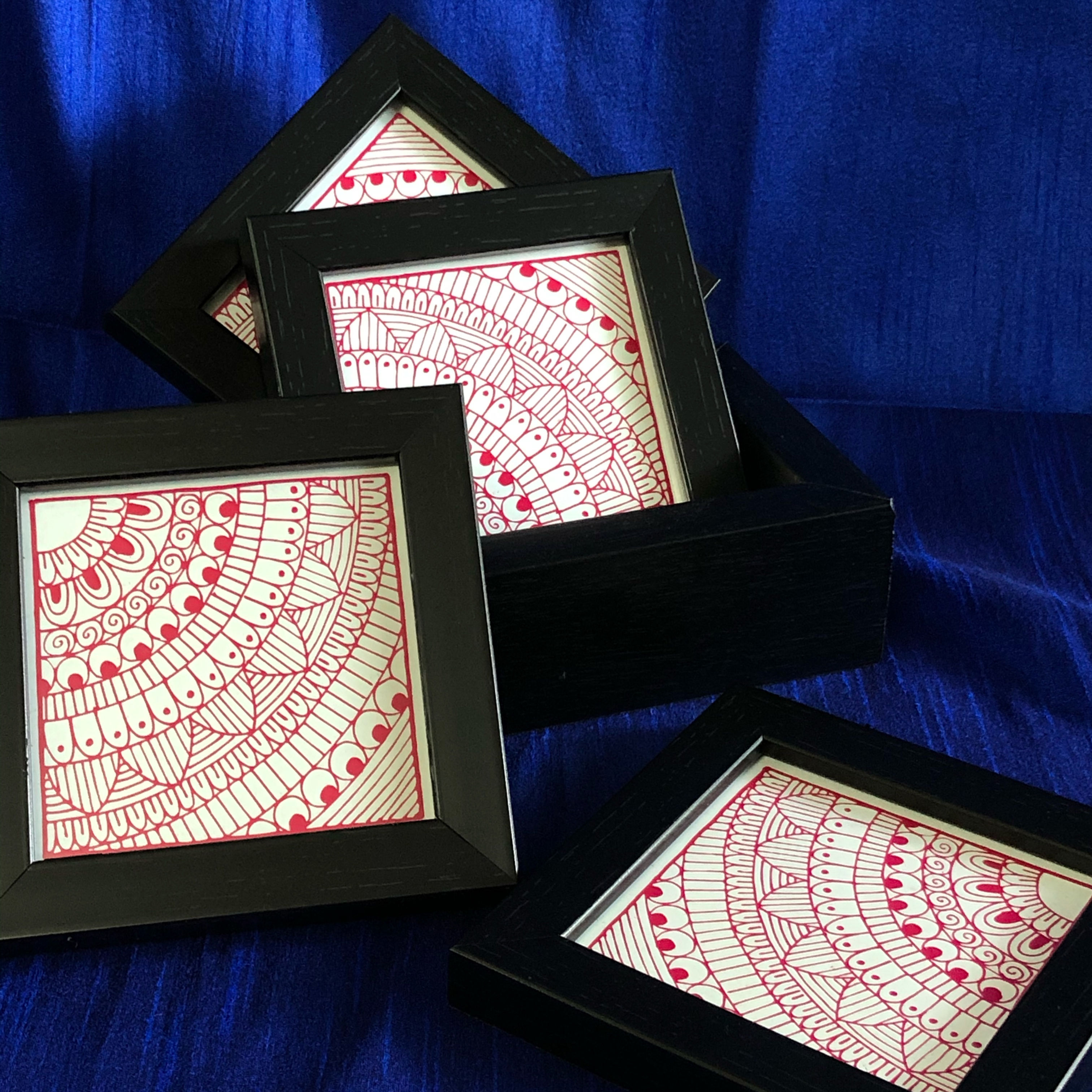 Mandala Coasters