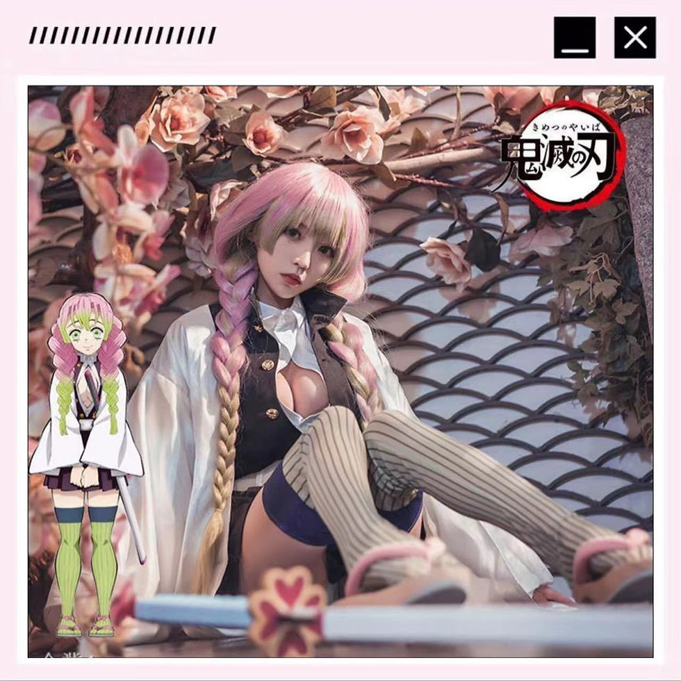 Kanroji Mitsuri's cos costumes