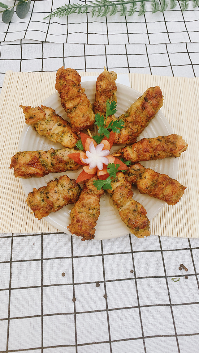 Thịt gà xiên que vị Coriander Japfa thơm ngon, chất lượng