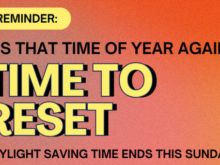 🌅 Daylight Savings Reset: Adjust Your Body Clock Naturally