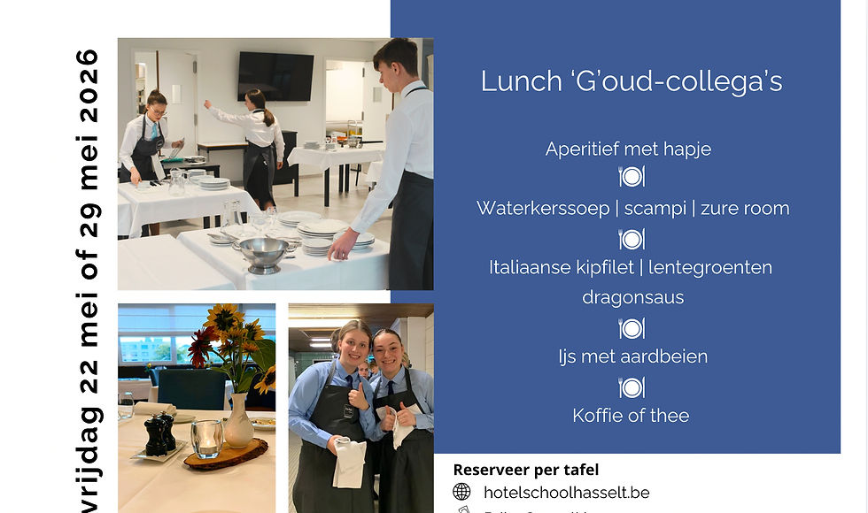 Lunch 'G'oud-collega's 22 mei