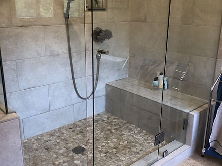 Home cleaning shower image