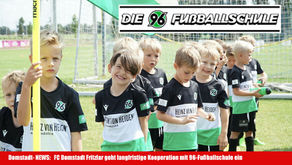 FC Domstadt Fritzlar geht langfristige Kooperation mit der 96-Fußballschule ein