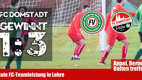 FC Domstadt holt drei Punkte gegen die FV Fe/Lo/Ni