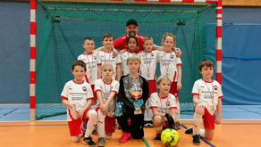 F-Jugend holt sich 2. Platz bei Domstadt Hallencup