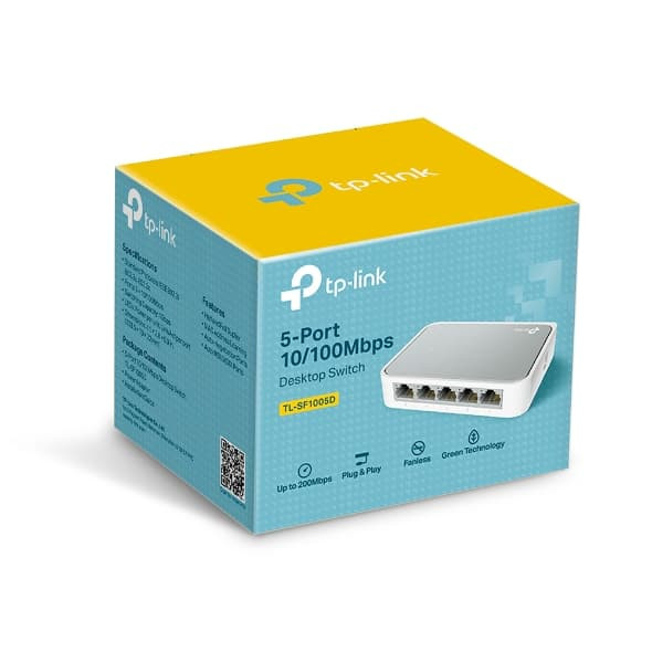 TP-Link 5-Port 10/100 Mbps  Switch Tenda