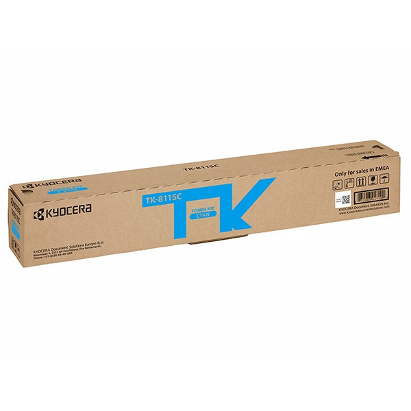 Kyocera TK 8115 Original Cyan Toner Cartridge 