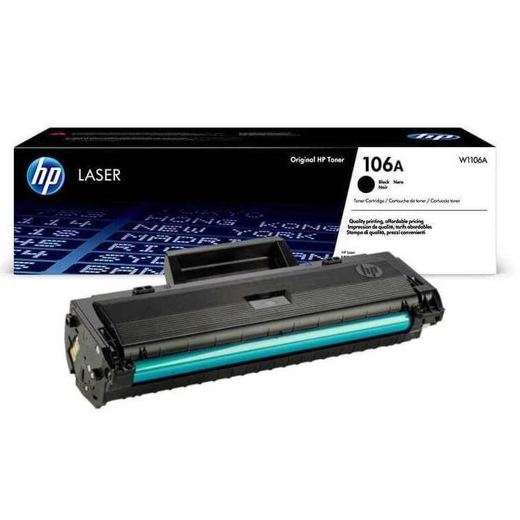HP 106A  ( W1106A) Black Original Toner Cartridge 