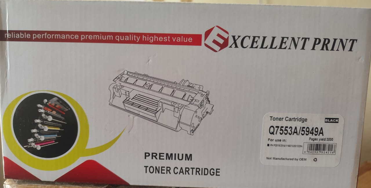 49A/53A  Compatible Toner Excellent print 