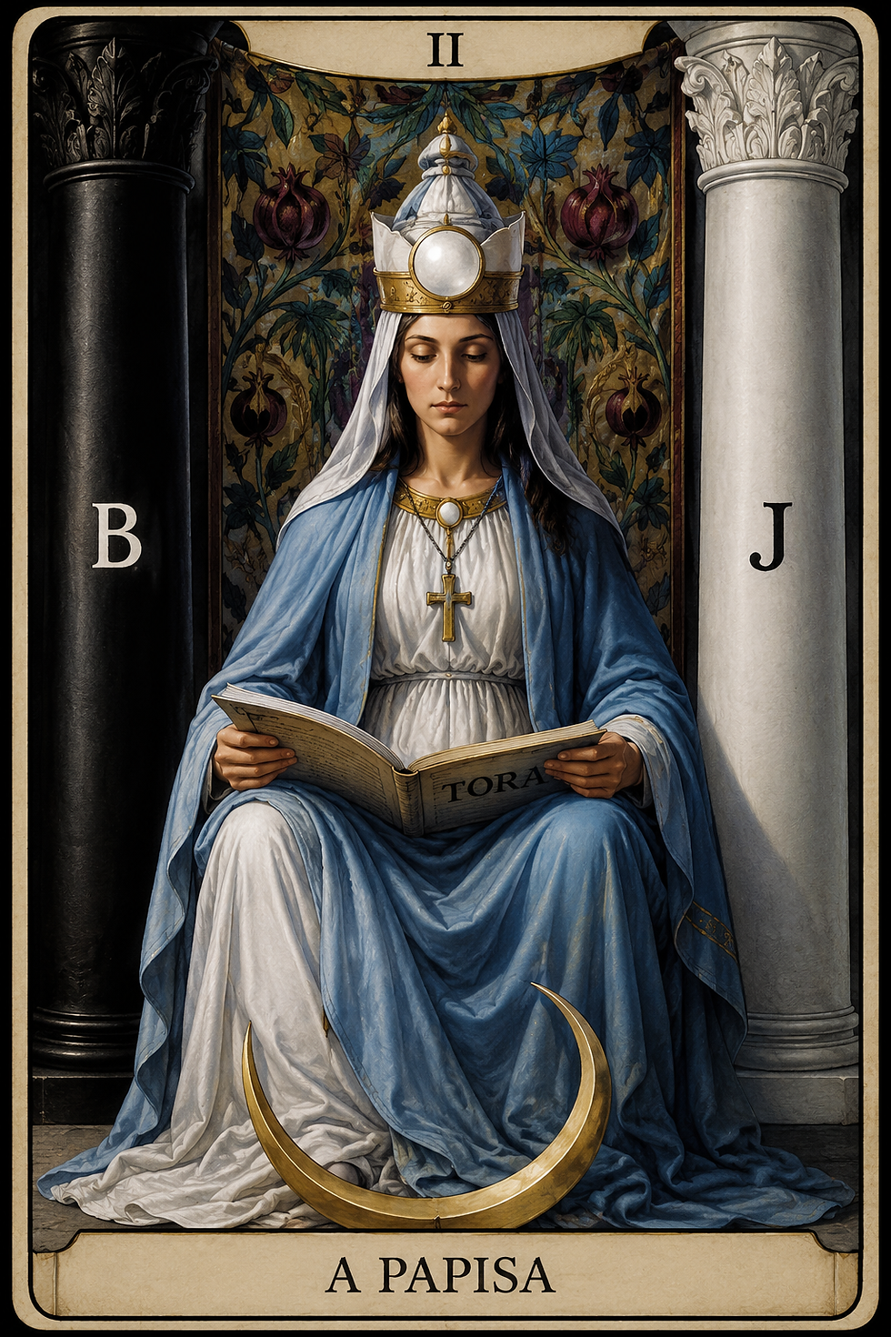 a papisa carta de tarô arcanos maiores