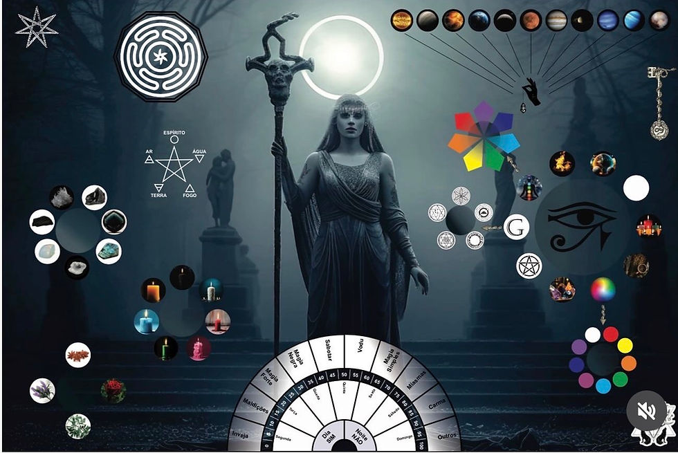 mesa radionica da Deusa hekate