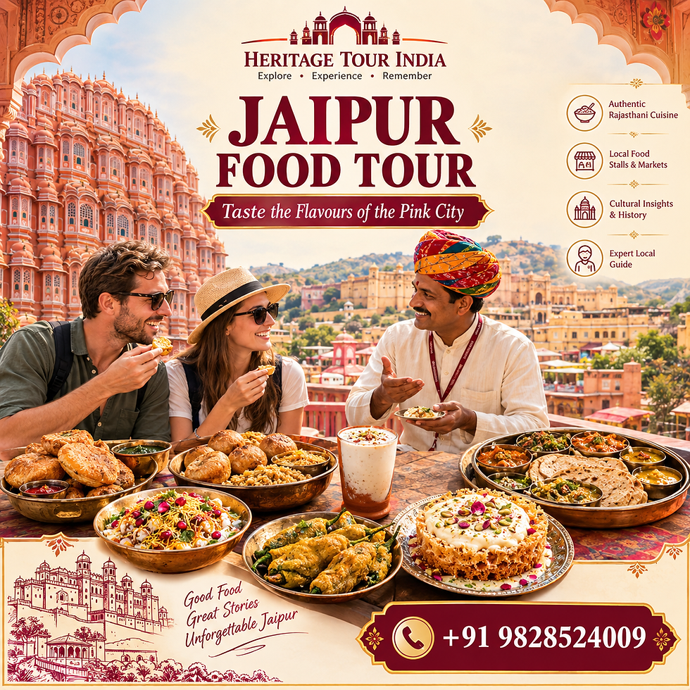Taste the Flavors of the Jaipur With Heritage Tour India