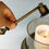 Thumbnail: BRONZSISTGB Cylinder and Metal Candle Holder in Glass Cylinder