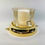 Thumbnail: GOLDSISTGB Cylinder in Glass Cylinder and Metal Candle Holder