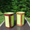 Thumbnail: LUCKIE-H Genuine Leather ,Leather Handle Glass Vase Lantern Candle Holder