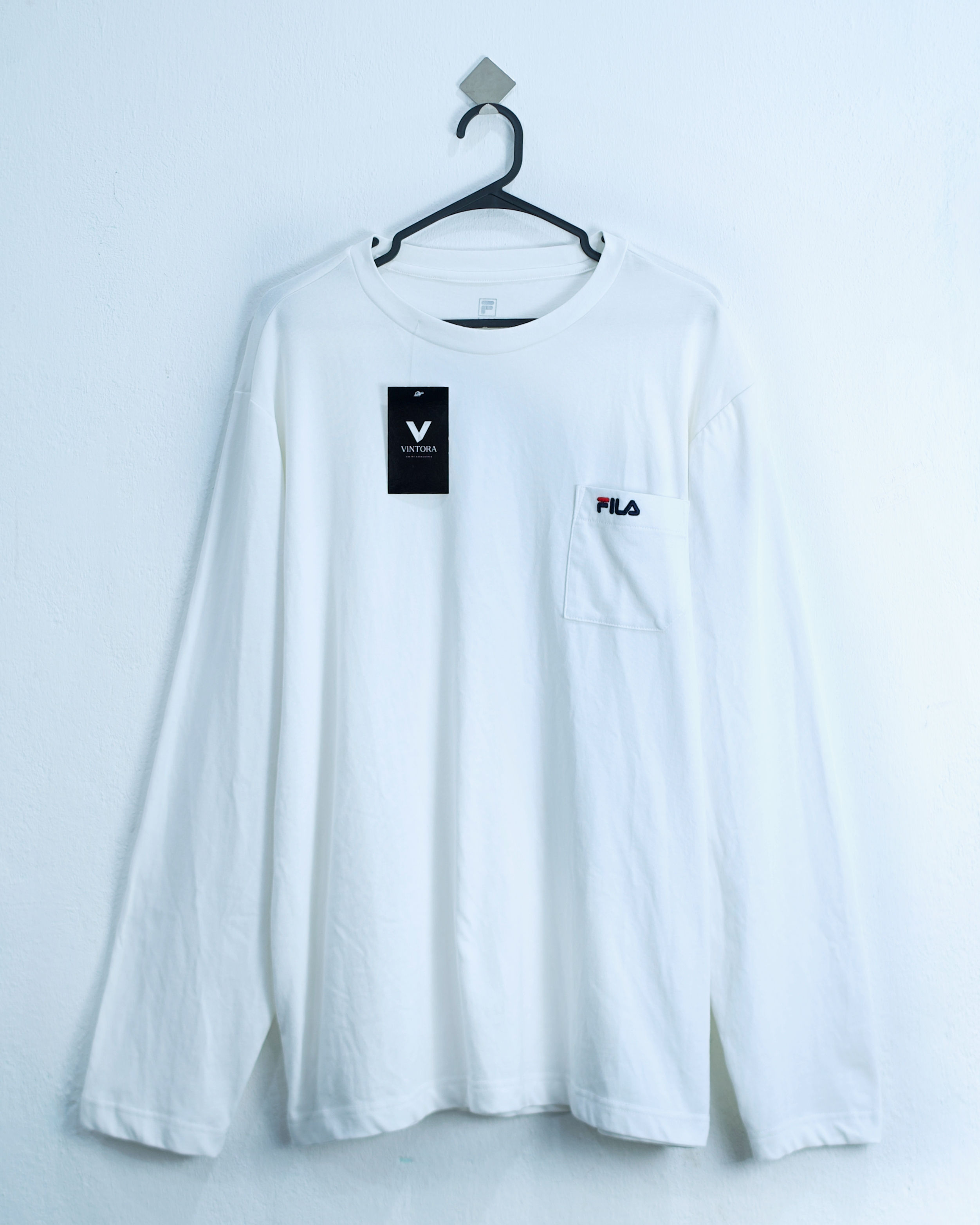 Round neck casual long sleeve shirt